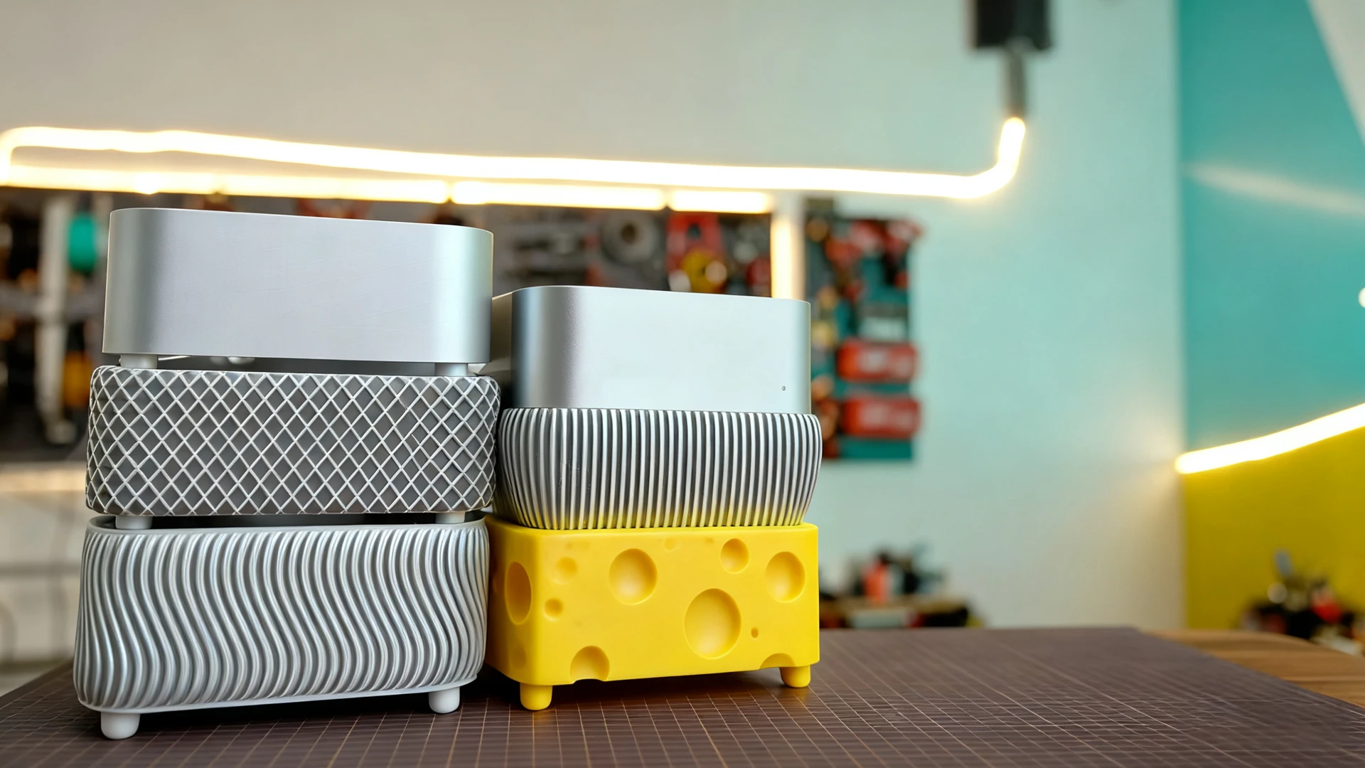 Haphy 乐非 Mac studio防尘底座支架全家福